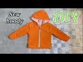 How to sew a hoodie.