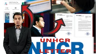 UNHCR letter and upgraded app for concerned Refugees. what we need to do explained by Mr. Amir screenshot 1