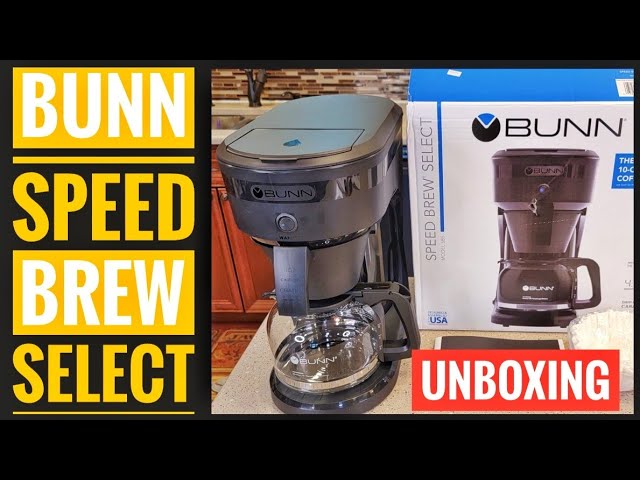 Bunn BT Velocity Brew 10-Cup Thermal Carafe Home Coffee Brewer Black