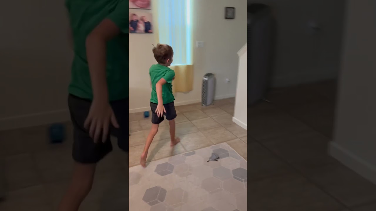 Brother annoys brother.. iPad time is over