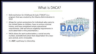 DACA & TPS Webinar