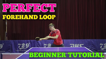 How to learn PERFECT Forehand Loop | MLFM Table Tennis Tutorial