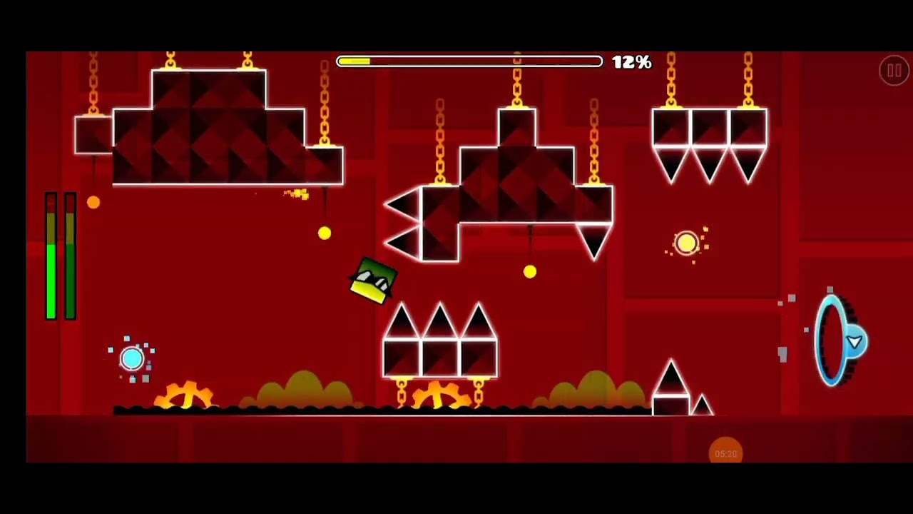 Segundo Gameplay de Geometry Dash Parte 2 - YouTube