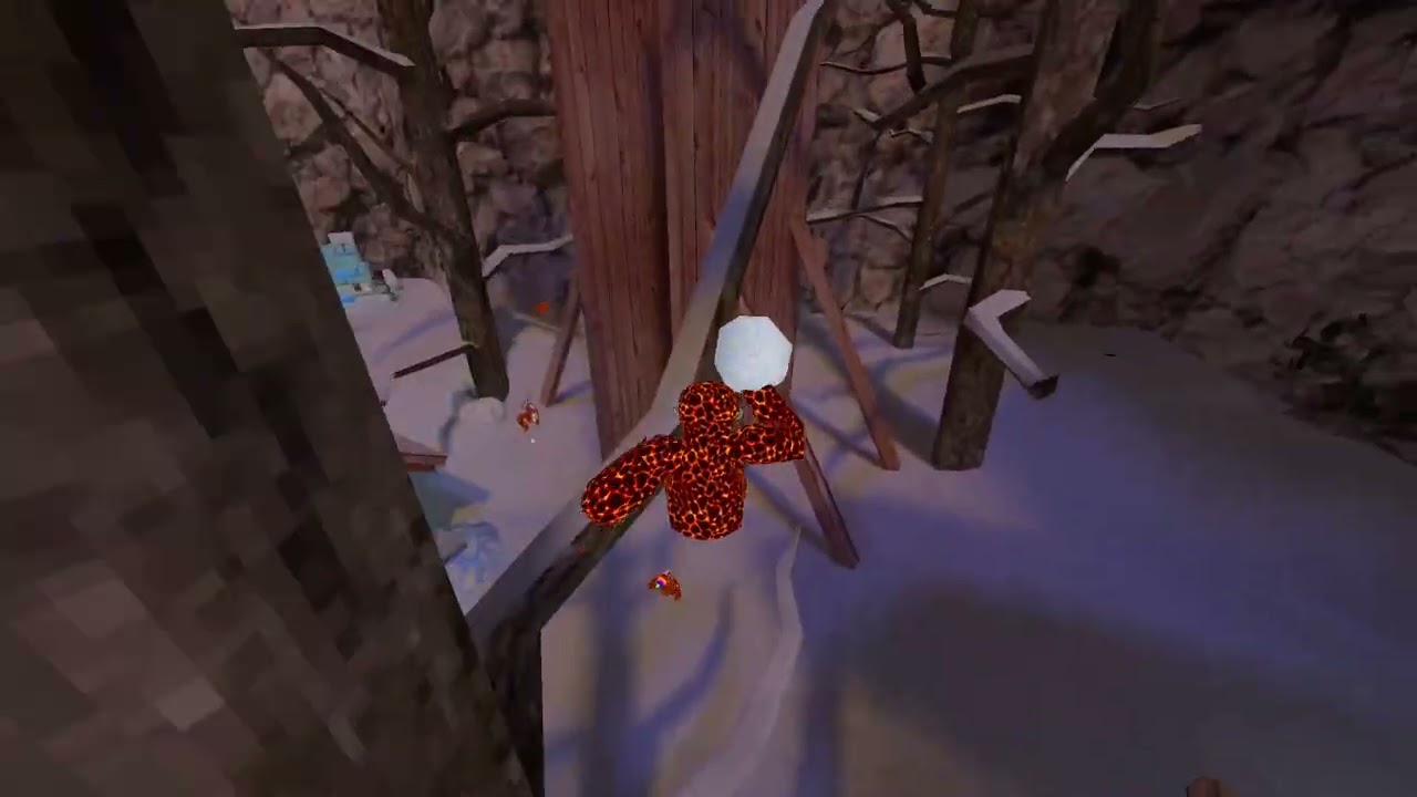 Playing gorilla tag trying to get a fan code or AA badge 