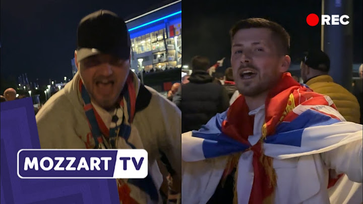Reakcije navijača ispred stadiona posle meča sa Engleskom
