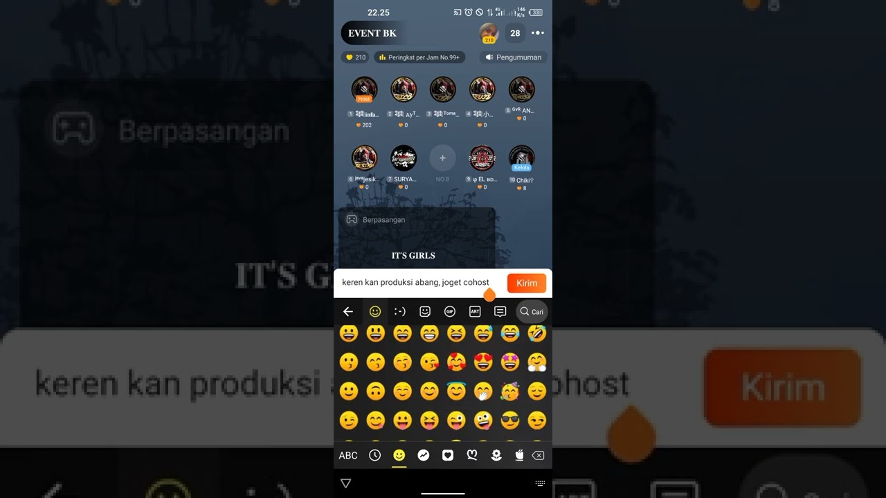 @EL BDYKN  BACOT MEMUJI LIGA FAMILY EVEN BABAK PENYISIHAN APK TANTAN