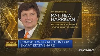 Not surprised by Comcast’s bid for Sky: Analyst | Capital Connection