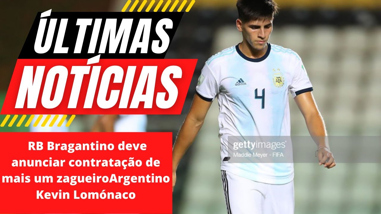 futebol | RB Bragantino deve anunciar contratação de mais um zagueiroArgentino Kevin Lomónaco