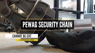 Pewag Security Chain | Bolt Cutters Can't Cut The Toughest Security Chain
