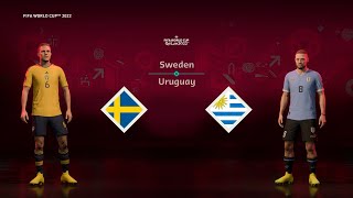 FIFA 23 - Sweden vs Uruguay | Group Match | World Cup 1970 | K75 | PS5™ [4K60]