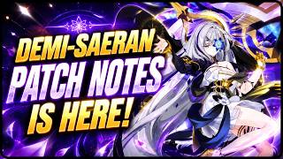 Demi Saeran Patch Notes is Here! [ Outerplane ]