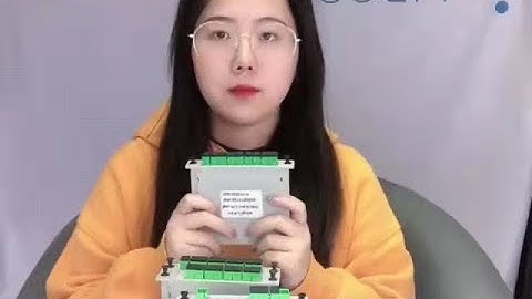 1×2/4/8/16/32/64/128 LGX Module Type PLC Fiber Optic Splitter-Fibconet