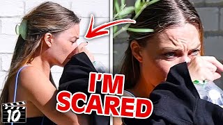 Margot Robbie IN TEARS After Visiting Friend Cara Delevingne #SHORTS
