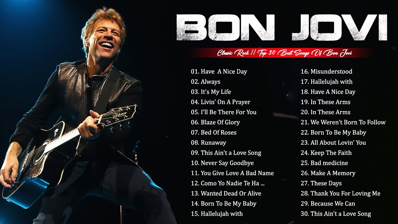 Best Of Bon Jovi - Greatest Hits Full Album