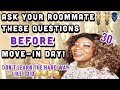 35 Questions to Ask your Roommate BEFORE Move-In Day|College Roommate Hacks|Howard U.|Peace Arobieke