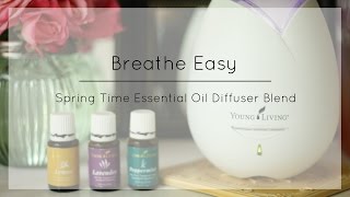 Essential Oils | Breathe Easy Diffuser Blend for Spring Time