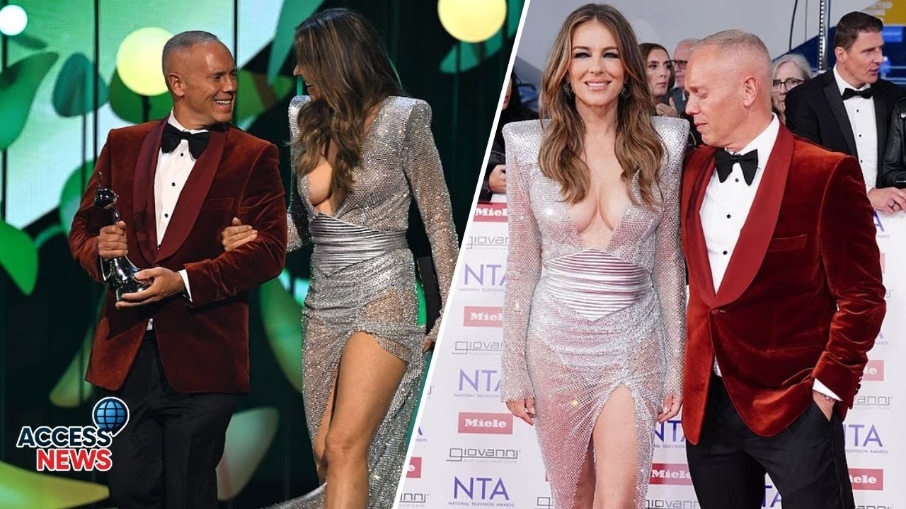 ✨🎥 Elizabeth Hurley Stuns at NTAs 2025 | Rob Rinder & Star-Studded Night 🌟🏆