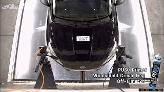 PU60 Primer Windshield Crash Test Off Time 2h