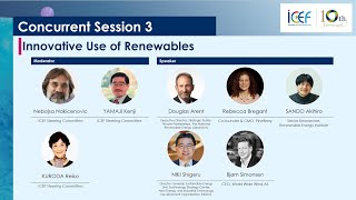 ICEF2023 | CS3:Innovative Use of Renewables