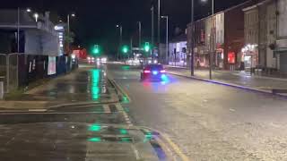 Merseyside police unmarked BMW330d responding