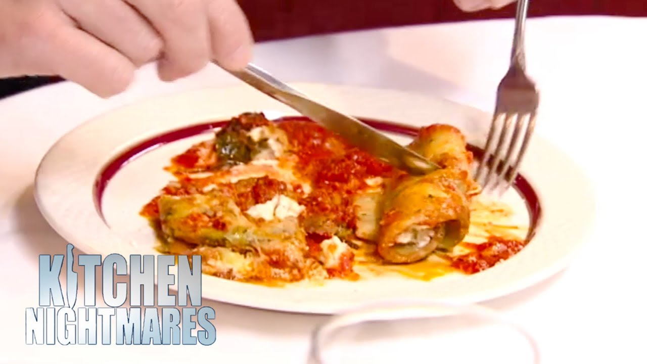 Gordon Ramsay Served 3 Week Old Eggplant Kitchen Nightmares YouTube