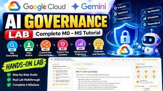 Google AI Governance Lab | Complete M0–M5 Hands-On Tutorial | Gemini & Google Cloud #ai #gemini