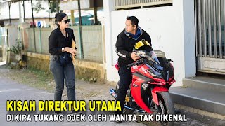BOS BESAR DIKIRA TUKANG OJEK OLEH SEORANG WANITA CANTIK SETELAH TAHU WANITA INI TERKEJUT TERNYATA