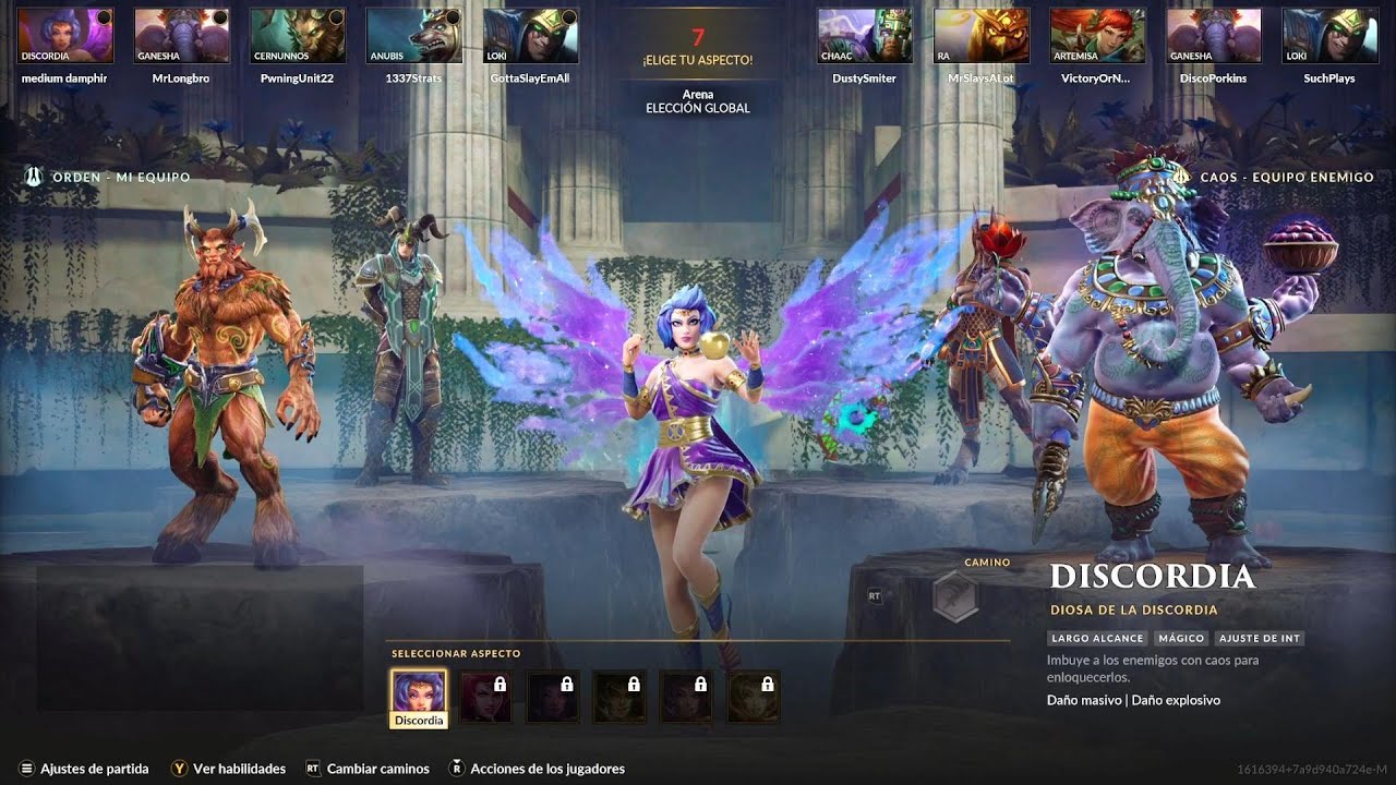 Smite 2 - Partida de Arena con Discordia - YouTube