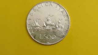 Rocco Moneteu0026Treasures dal vivo. Repubblica Italiana 500 lire in argento e lire 1000 in argento