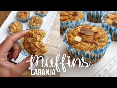 Vídeo: Como Fazer Um Muffin De Amêndoa De Laranja