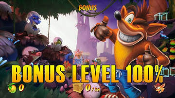 How To Complete The Hidden Bonus Level - Dino Dash - Crash Bandicoot 4 It