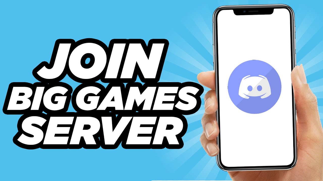 How to Join Big Games Server on Discord