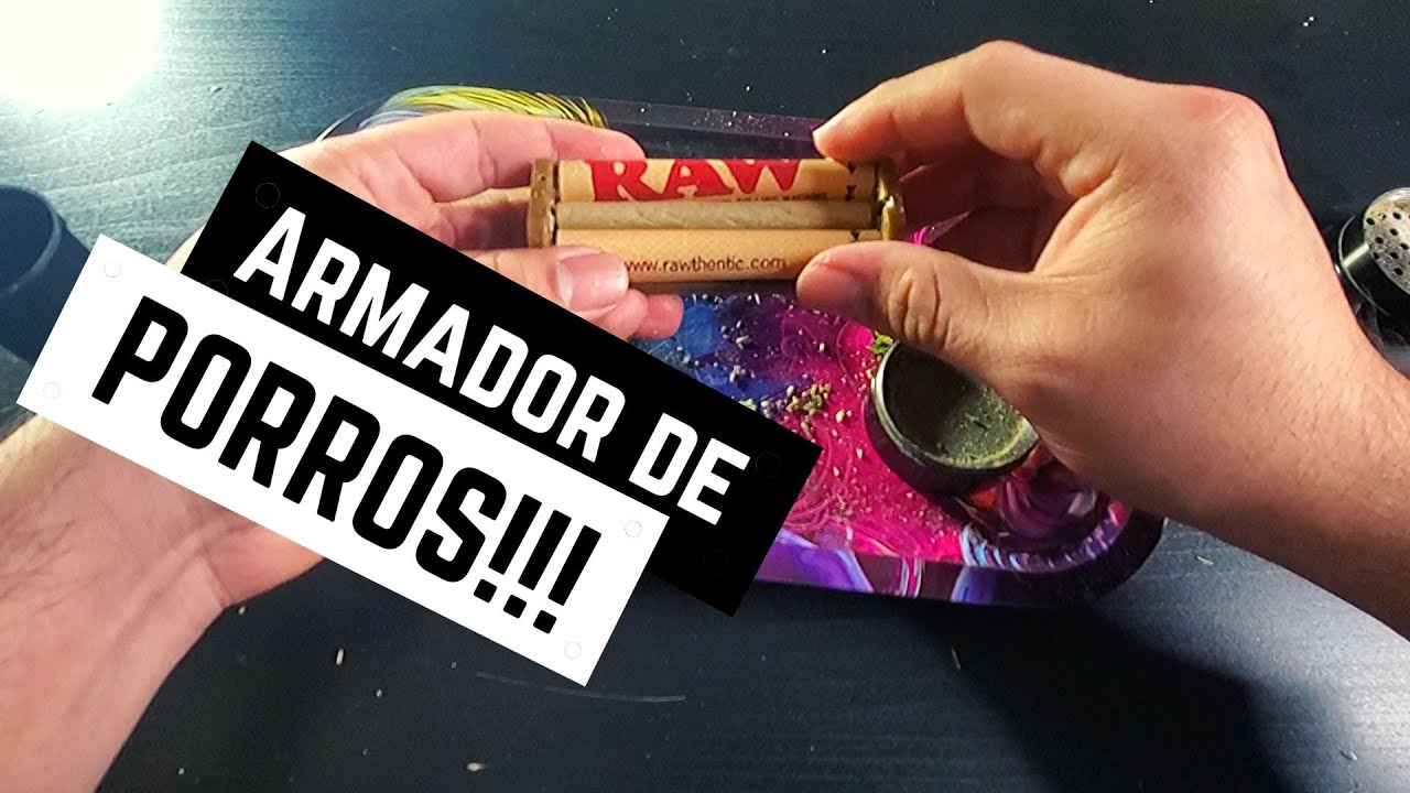 COMO USAR ENROLADOR DE PORROS