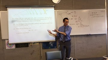 Geometry and Series & Sequences (2 of 2: Identifying and solving the hidden condition)