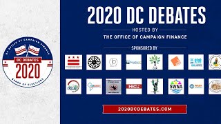 2020 DC At-Large Council Member Third Debate Hosted by the Office of Campaign Finance
