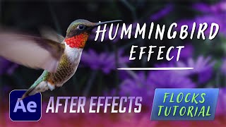 Flying Hummingbird Effect - After Effects / Flocks Tutorial