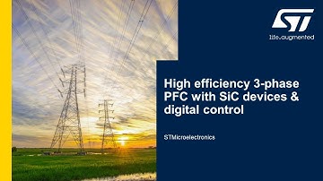 High efficiency 3-phase PFC with SiC devices & digital control