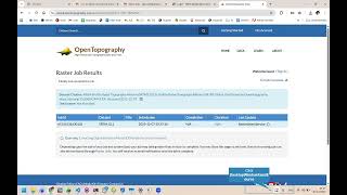 OpenTopography Download SRTM