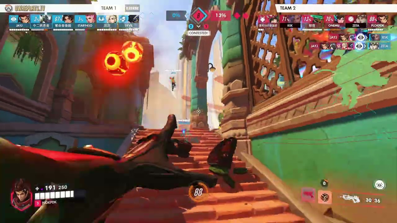 Sombra dive control turned a 2–1 scare into a clean 3–1 clos... by PLOKPDK — Overwatch Replay B3ERBE