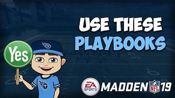 The Top 5 Offensive Playbooks You Should be Using in Madden 19