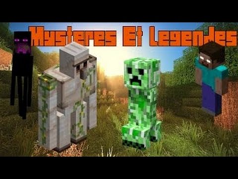 LES MYSTERES ET LEGENDES SUR MINECRAFT - YouTube