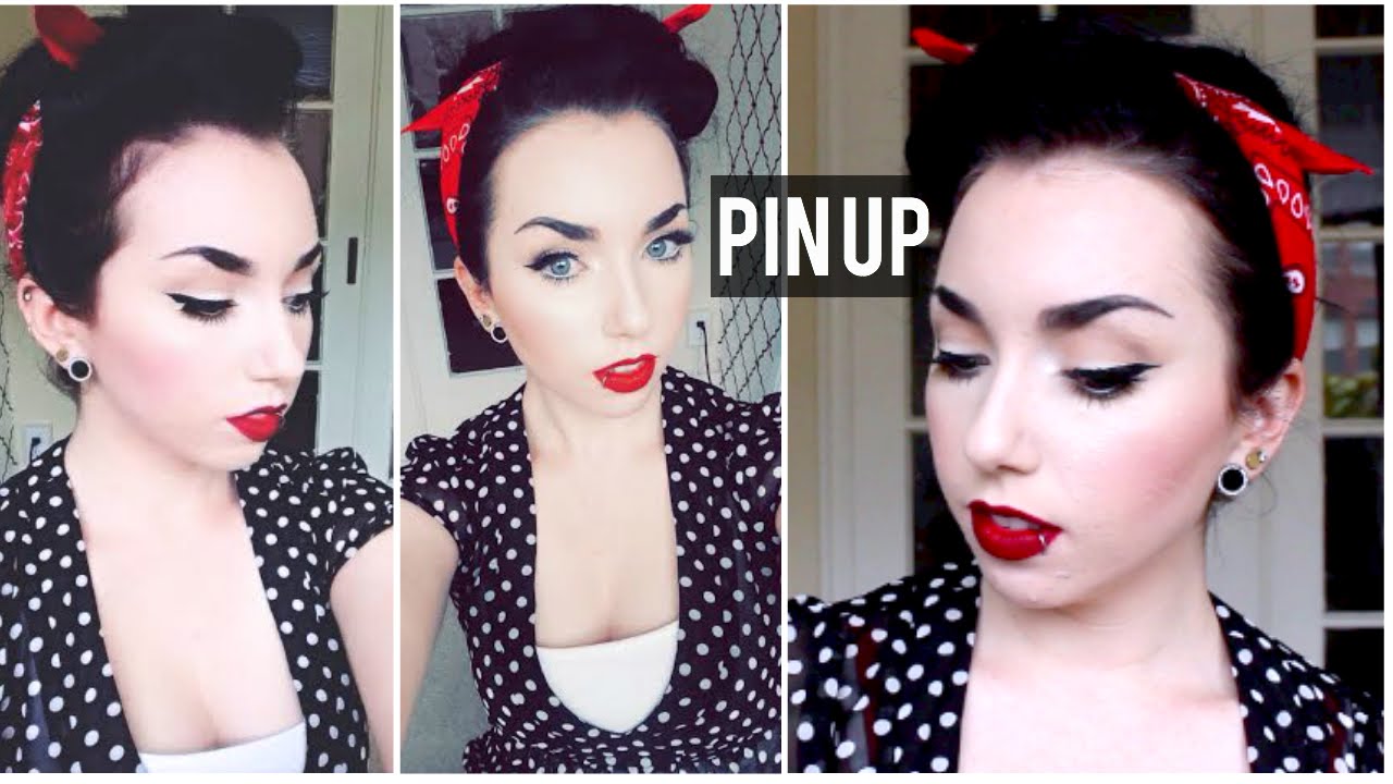 Pin Up Makeup  Talk through tutorial! 