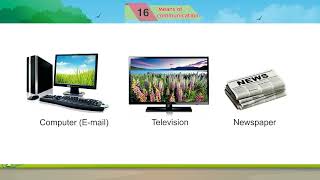 Ch 16 S.r.p.publication Ukg Picture Book Means Of Communication For Children