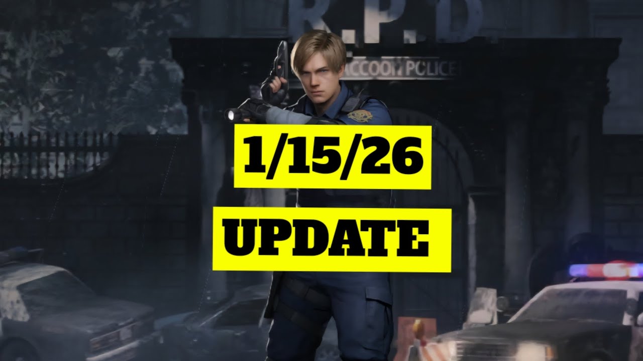 NEW PATCH MAKES LEON MORE ACCESSIBLE In Resident Evil Survival Unit 