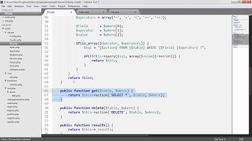 PHP OOP Login/Register System: Database Results (Part 9/23)