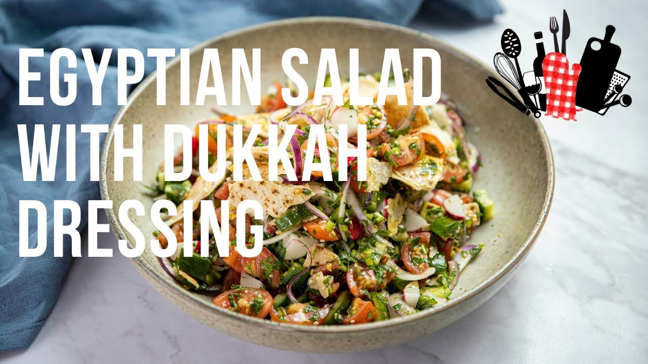 Egyptian Salad with Dukkah Dressing | Everyday Gourmet S11 Ep55