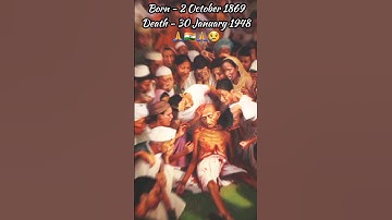 Mahatma Gandhi Status 2023 || Mahatma Gandhi Jayanti Status || #shorts  #shortvideo