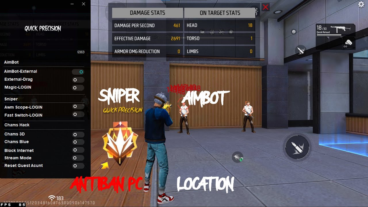 AIMBOT PANEL 🤯 NEW PC Panel Drag Aimbot NO BLACKLIST💯No Banned Account ...