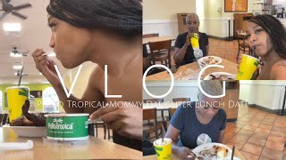 WEEKLY VLOG | MEET MY MOM😍🌴 POLLO TROPICAL DATE| KENDRA K screenshot 5