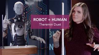Flower Duet by Delibes on Theremin – Human and Humanoid Robot Performance